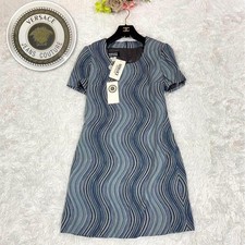 USED [UNUSED WITH TAGS] VERSACE KNEE-LENGTH ALL-OVER PRINT DRESS VERYGOOD