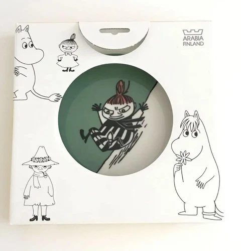 Moomin m226 Time Arabia Little My Plate Discontinued - Picture 2 of 6