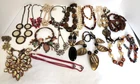 Vtg Costume Jewelry Mixed Lot of 19 Necklaces