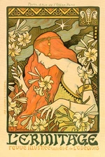 L'Ermitage French Art Nouveau Poster (1897) - 24x36” Paris Design 🎨✨ - Rare