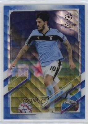 2020 Chrome UEFA Champions League Blue Wave Refractor 31/75 Luis Alberto #24 1aj