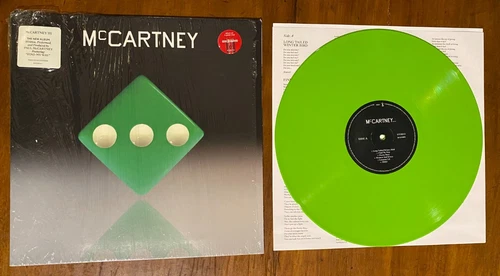 Paul McCartney III 2020 Limited Edition Green Vinyl Target Exclusive Shrinkwrap