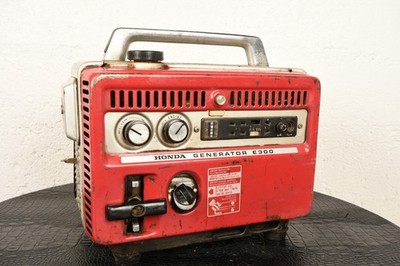 HONDA GENERATOR E300 発電機 本体 始動確認済み Honda E300 Portable Camping Gas Generator 1960s Vintage for Parts