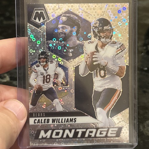 Caleb Williams 2025 Panini Mosaic Montage Insert #26 Chicago Bears NFL