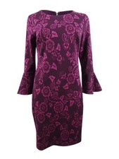 Tommy Hilfiger Women's Jacquard Sheath Dress