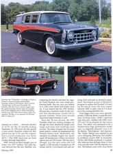 1956-1957 Amc Rambler Six Rebel Color 12 Pg Article 1956-1957 Amc Rambler Six Rebel Color 12 Pg Article