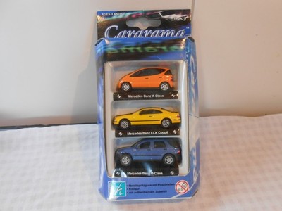 '' 3er Set Cararama-Hongwell Mercedes '' baugleich Schuco 1:72 in OVP