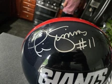 Phil Simms NY Giants AUTHENTIC Autographed Full Size Helmet J.S.A Certificate 
