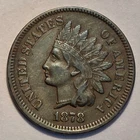#2 "extremely fine++" Low Mintage 1878 Indian Head Cent