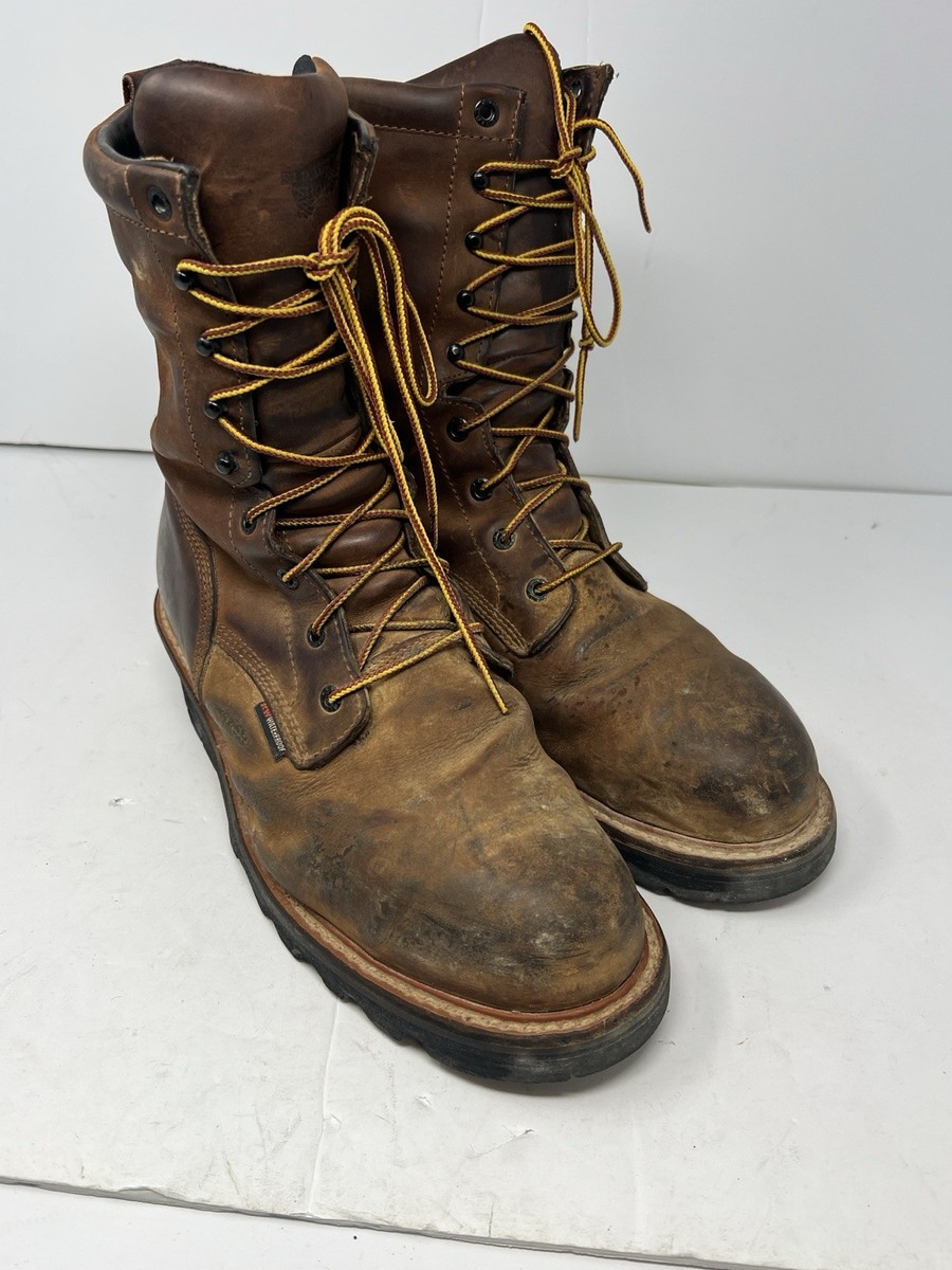 Red Wing 4420 Loggermax Work Boots Mens 10.5 D Waterproof  display picture 3