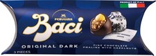 Perugina Baci Original Dark Chocolate Box Of 3 (Individually Wrapped, Made In I_