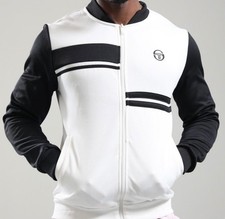 Sergio Tacchini Dunfermilne Athletic Track Top -White/Black