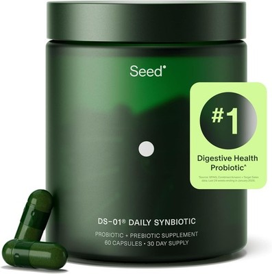 Seed DS-01 Daily Synbiotic Capsule - 60 Count
