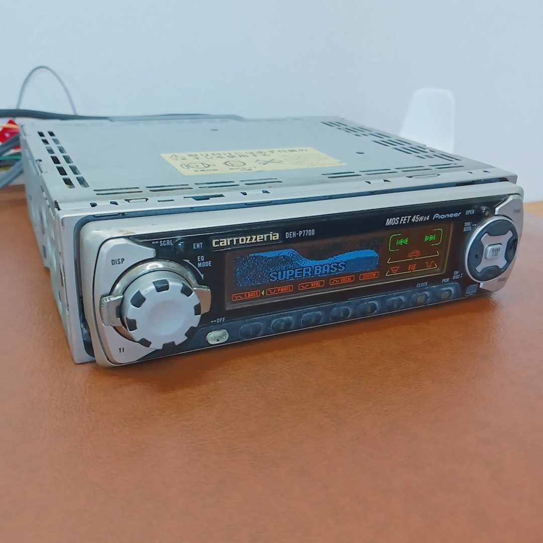 Pioneer Carrozzeria DEH-P7700 Used 1DIN Car Audio CD Head