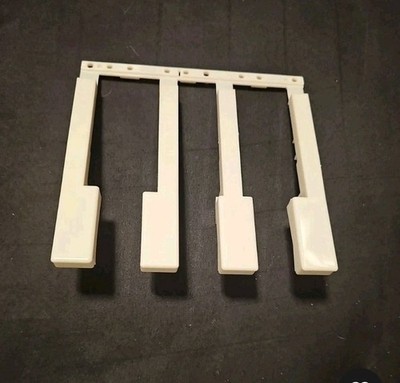 CASIO LK-100 LK-110 Lighting Keyboard Used Part: White Keys (C-E-G-B) 4 Key Set