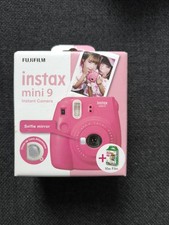 Fujifilm Instax Mini 9 Instant Film Camera flamingo pink Compact Lens NEU OVP
