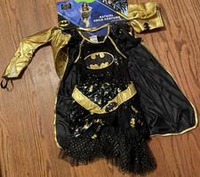 BATGIRL Child Costume Girls Size Medium 8-10 DC New NWT Super hero dress up