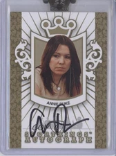 2008 Sportkings Series B Auto Gold /10 Annie Duke #A-ADU2 Auto