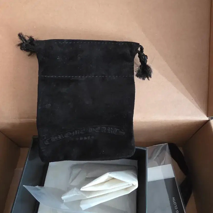 Chrome Hearts Paper Chain LRG Silver Bracelet with Box