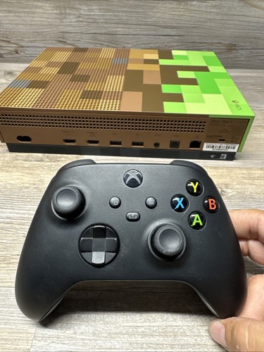 Microsoft Xbox One S Console Gaming System Minecraft Limited Edition - Picture 6 of 6