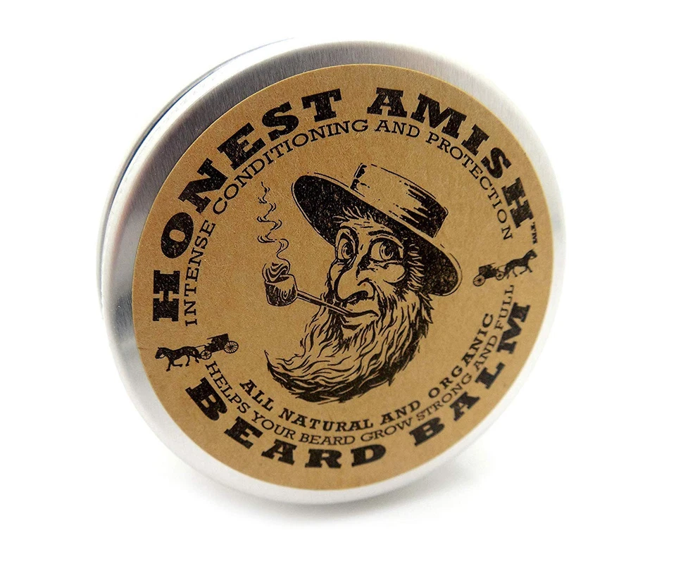 Honest Amish Beard Balm Leave-in Conditioner - Made with only Natural and Organi - Image 2 of 4