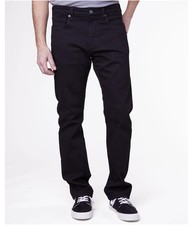 LAZER Mens Slim-Fit Tapered Slim Jeans