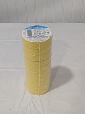 3M Electrical Tape: 3/4" Wide, 60' Long, 6 mil Thick, Yellow Qty 10 7100169490