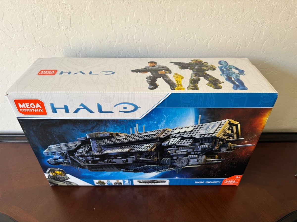 Mega Construx Halo Ship Lego Infinity Halo Halo Infinite Unsc