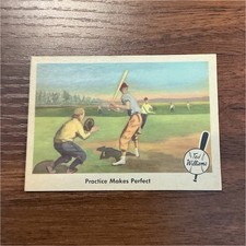 Fleer 1959 Ted Williams Practice Makes Perfect Boston Red Sox #3