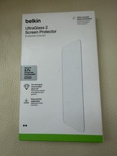 Apple Belkin ultra glass screen protector for IPhone 15 Plus New In Sealed Box