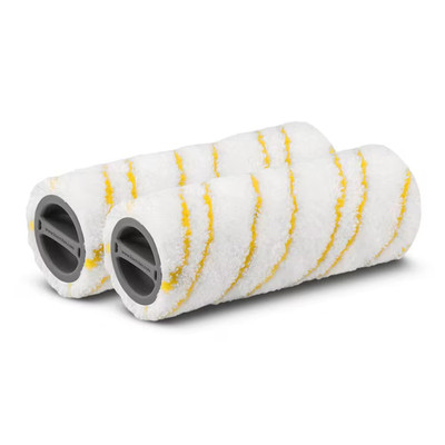 FC Floor Cleaner Microfiber Multi-Surface Replacement Roller - 2-Pack, Yellow