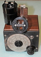 VY Nice General Radio Type 566-A Wavemeter incl the 5 inductors Required For Use