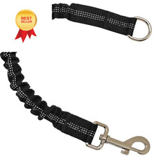 BTINESFUL Bungee Dog Leash Extension, 18 Dog Shock Absorber 18 Inch, Black