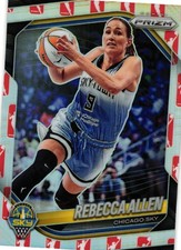 2025 Panini Prizm WNBA #67 Rebecca Allen WNBA Logo Prizms