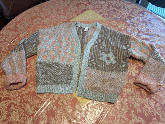 SINCERELY JULES MULTI-COLOR/PATTERN CARDIGAN SUPE… - image 1