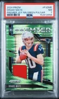 2024 PANINI PRIZM PREMIER JERSEYS NEON GREEN PULSAR #PJDME DRAKE MAYE RC PSA 7