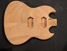 SG Guitar Body, Mahogany, MADE IN USA - #6-323