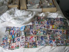 VINTAGE DREW BLEDSOE 100 CARD LOT ROOKIES INSERTS WITH HIGH END CARDS PATRIOTS