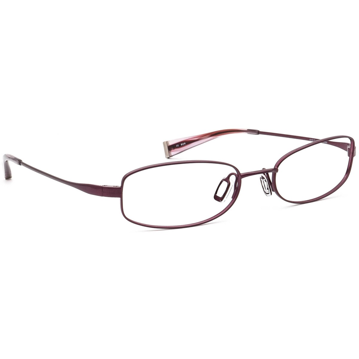 Oliver Peoples Eyeglasses Doren BOR Bordeaux Rectangular Metal 