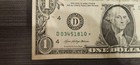 2021 $1 Star Note Cleveland OH Federal Reserve Serial D03451810* Circulated — photo 2