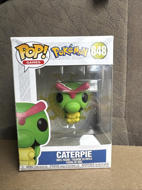 Funko Pop! Vinyl: Games - Pokémon - Caterpie #848 NEW!