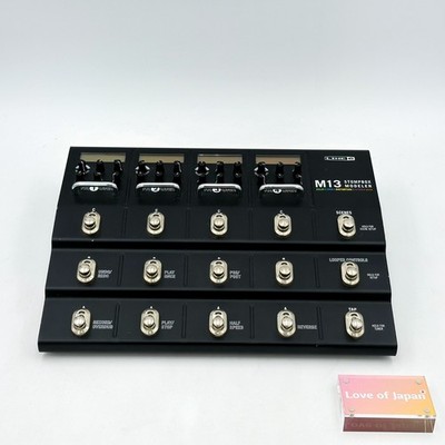 Line6 M13 Stompbox Modeler Guitar Effect Processor Pedal Good Condition Japan