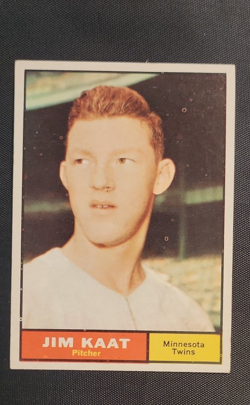 1961 Topps - Jim Kaat #63