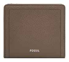 FOSSIL Logan RFID Small Bifold Geldbörse Smoke braun Neu