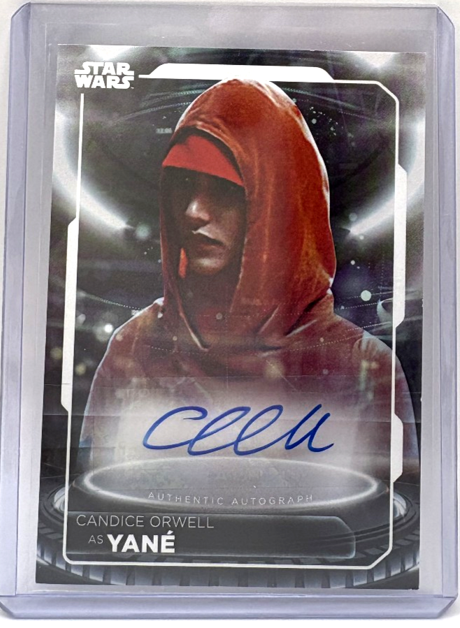 2021 Topps Star Wars Battle Plans Candice Orwell Yane AUTO Episode