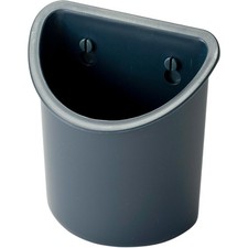 Pencil Cup, Wall-Mount Pen and Pencil Holder, Plastic Desk Organizer for