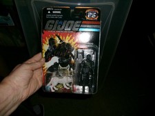 2007 GI Joe 3 3 4  25th Anniversary Commando Snake Eyes and Timber-MIP