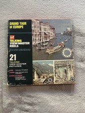 Grand Tour Europe Talking View Master Reels Vintage Toy Retro AVB145 GAF