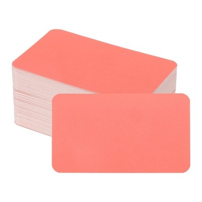 100 Sheets 2.1''x3.5'' Small Blank Cards, 350gsm Thick Card Paper, Watermelon Red