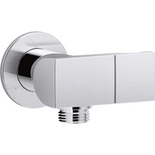K-98354-CP Exhale Wall-Mount Supply Elbow with Check Valve & Handshower Brack...